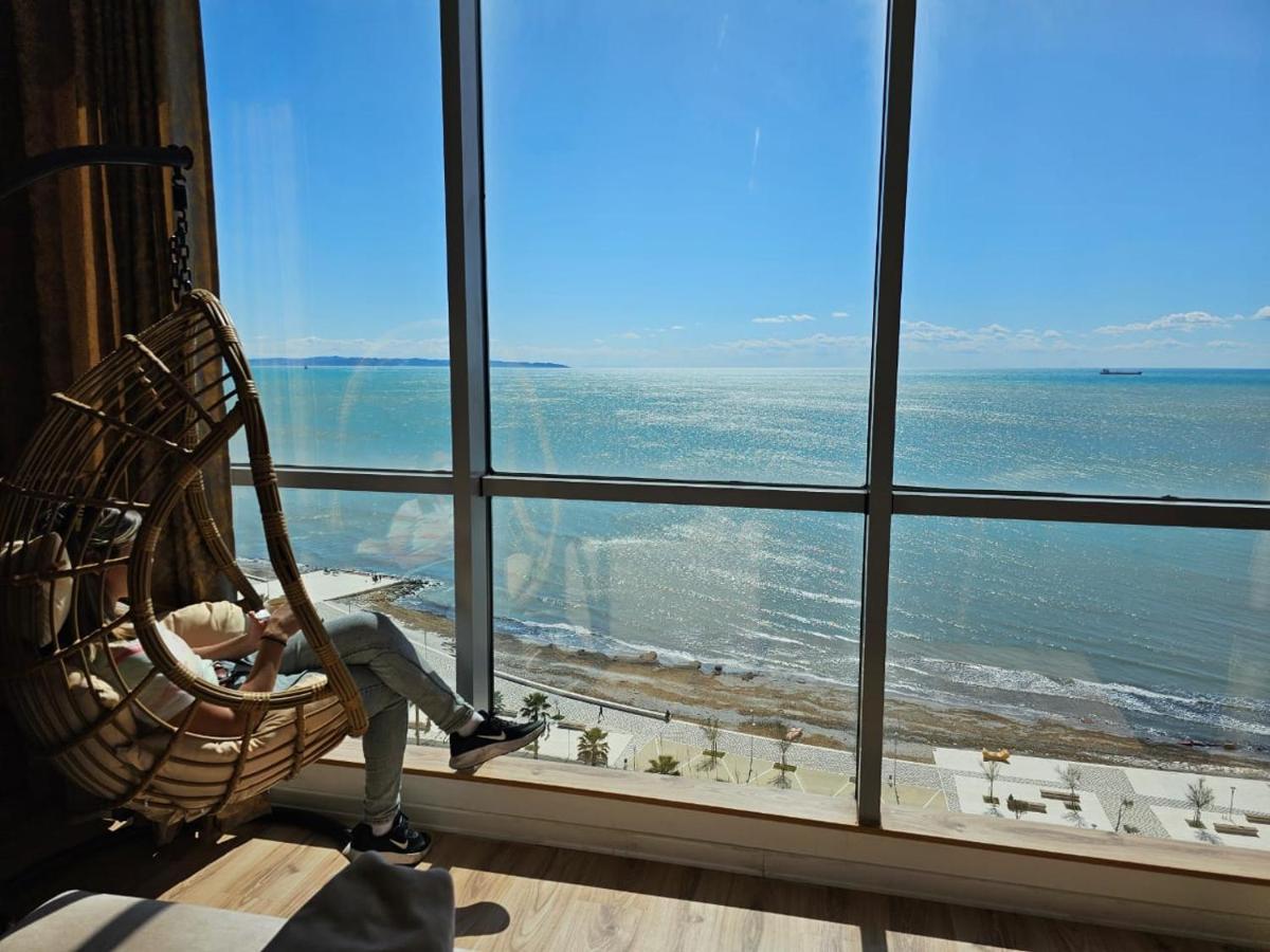 City Center& Sea View Apartment Драч Екстериор снимка